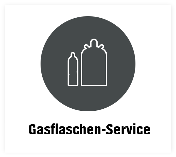 Service-Gasflaschenservice